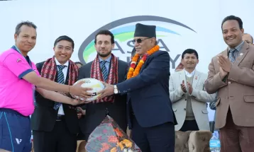 Sport strengthens people to people relations, Dahal says