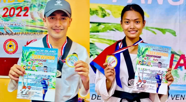 मलेसियामा सुष्मा र सोनमलाई स्वर्ण