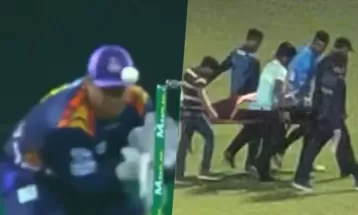 Azam Khan gets injured during LPL match