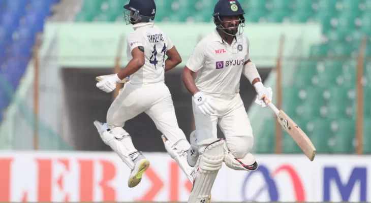 चटोग्राम टेस्ट : पहिलो दिनको खेलमा भारतले बनायो २७८ रन