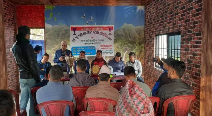 शनिबारदेखि प्रथम हर्क राई स्मृति फुटबल हुने