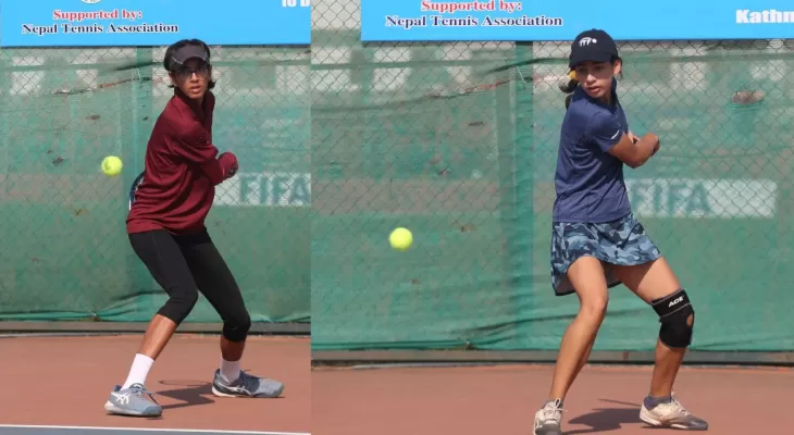 एटीएफ यु–१४ टेनिस : प्रशंसा र स्वस्तिका सेमिफाइनलमा