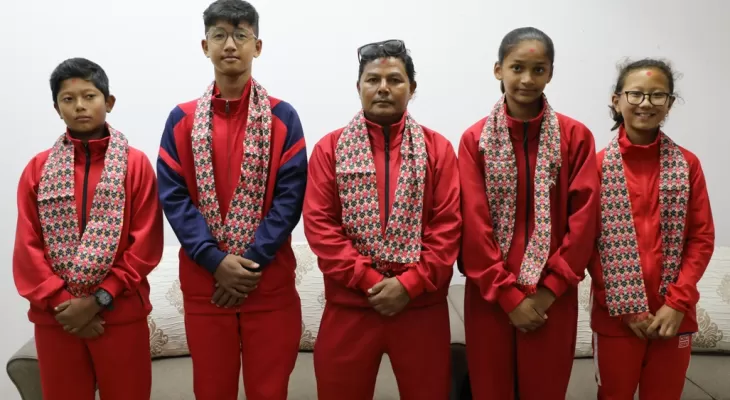 टेनिस टोली बंगलादेश प्रस्थान