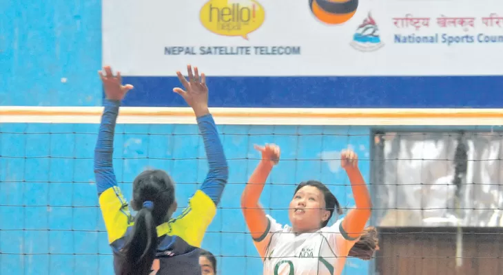 राष्ट्रिय महिला तथा पुरुष भलिबलमा न्यू डायमन्ड विजयी