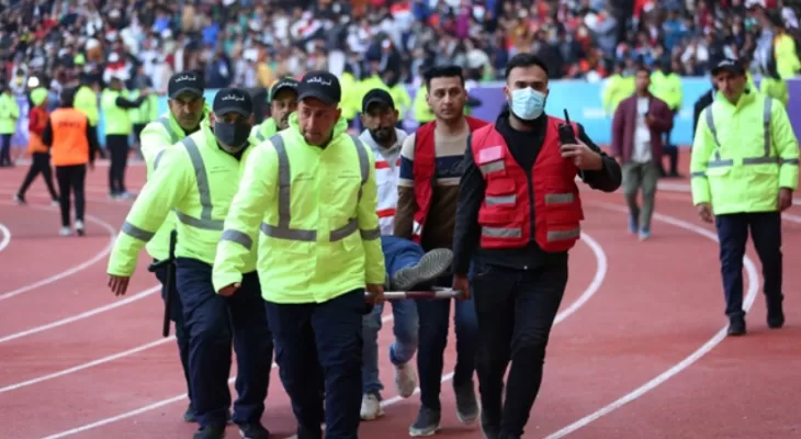 गल्फ फुटबलको फाइनल खेलअघि भागदौड, दुई इराकीको मृत्यु, दर्जनौँ घाइते