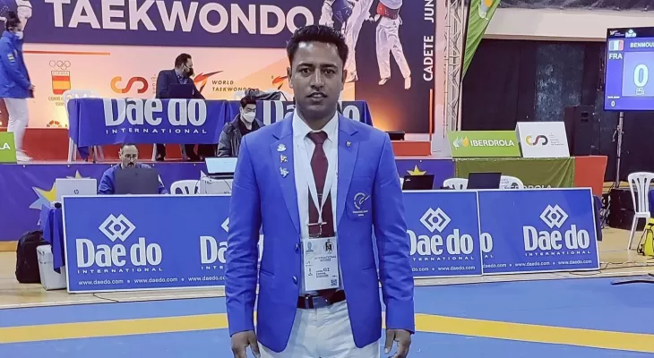 अन्तर्राष्ट्रिय रेफ्री दीपेन्द्र ढकालको पदोन्नती