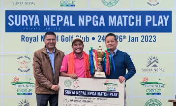Dinesh wins Surya Nepal NPGA Match Play title