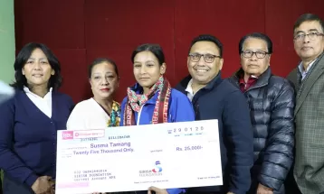 सुष्मालाई शिरीशा फाउन्डेसनको सम्मान