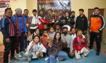 सरस्वती कराते कपको उपाधी इचङुनारायण र ब्रह्मास्मीलाई