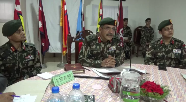राष्ट्रिय एकताका लागि ‘रन फर युनिटी’ आयोजना गर्दै नेपाली सेना