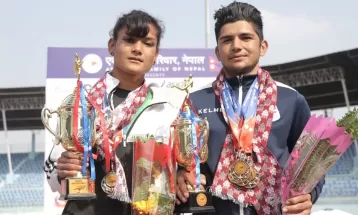 गोल्डेन एथलेटिक्स मिटमा तेज र निशा सर्वोत्कृष्ट