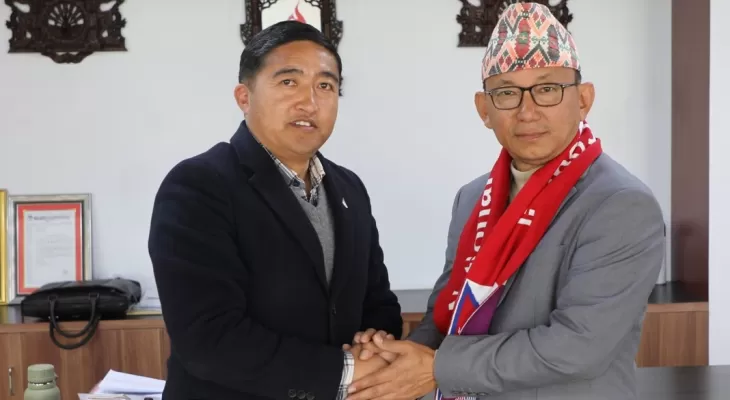 नेम्वाङलाई सदस्य–सचिवको बधाइ