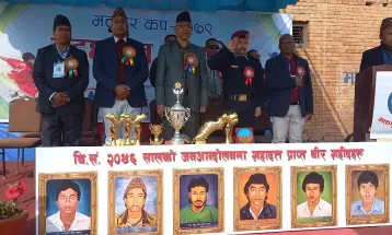 दोश्रो भक्तपुर कप खुला फुटबल प्रतियोगिता सुरु