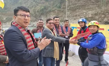 राफ्टिङ र कायाकको राष्ट्रिय प्रतियोगिता शुरु