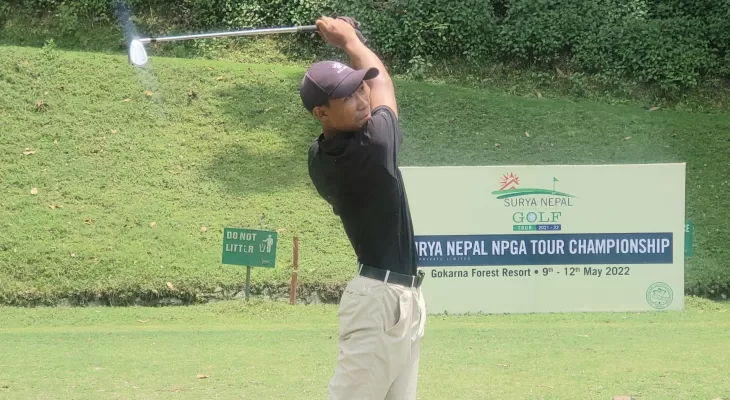 सूर्य नेपाल वेस्टर्न ओपन गल्फको दोस्रो दिन सुवास शीर्षस्थानमा