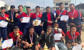 सीसीआरसी र जेभियरलाई उपाधि