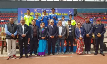 कास्की जिल्लास्तरीय राष्ट्रपति रनिङ शिल्ड पोखरा महानगरलाई