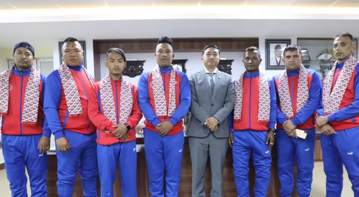 कराते टोली सारजाह प्रस्थान