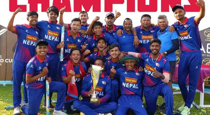 नेपाली यू–१९ टोली स्वदेश फर्कियो