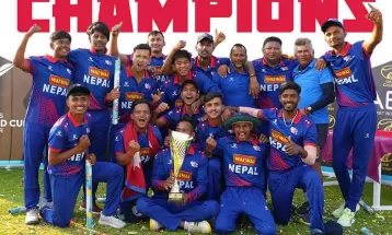 नेपाली यू–१९ टोली स्वदेश फर्कियो