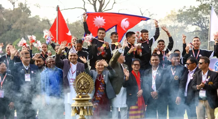 एसियाली क्रस कन्ट्रीमा नेपाललाई २ स्वर्ण, ४ रजत र २ कास्य पदक