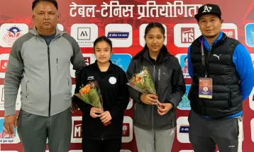 टेबलटेनिसमा रोनिशालाई स्वर्ण