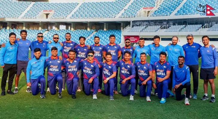 घरेलु मैदानमा हुने त्रिकोणात्मक ओडिआई सिरिजका लागि नेपाली क्रिकेट टोली घोषणा