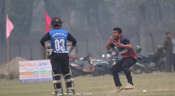 इसीए मेयर लिग टी–२० : भरतपुर इलेभेन सुपर ओभरमा विजयी