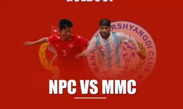 तिलोत्तमा गोल्डकप : नेपाल पुलिसलाई हराउँदै मनाङ मर्स्याङ्दी सेमिफाइनलमा