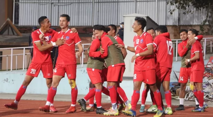 PM Tri-Nations Football Tournament: Nepal defeats Laos by 2-0