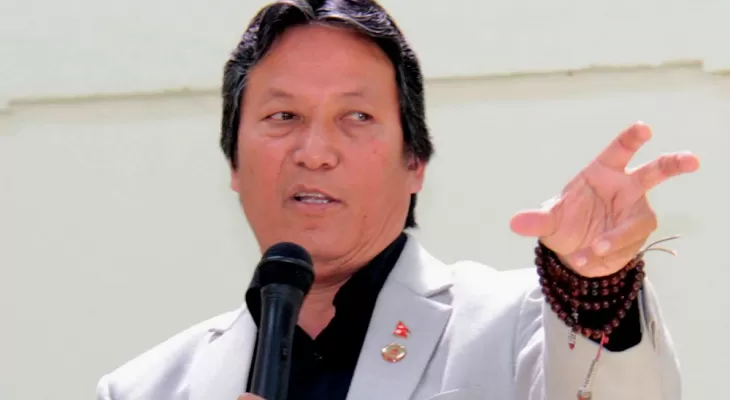 Lama re-elected President of Nepal Karate Federation