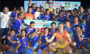 खप्तड गोल्डकपको उपाधि थ्री स्टारलाई