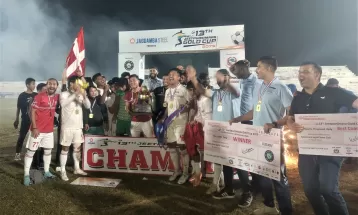 सिमरा गोल्डकपको उपाधि चर्च ब्वाइजले जित्यो