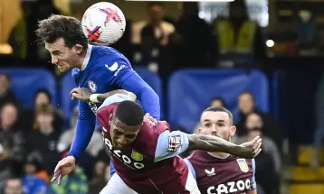 घरेलु मैदानमा चेल्सी एस्टन भिल्लासँग पराजित