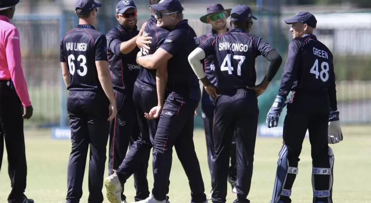 विश्वकप छनोट प्लेअफ : नामिबियालाई २ सय ६८ रनको लक्ष्य