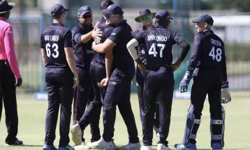 विश्वकप छनोट प्लेअफ : नामिबियालाई २ सय ६८ रनको लक्ष्य