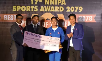 Anjila and Prince the Best Sportspersons of the Year