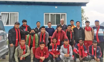 राष्ट्रिय प्रतियोगिता खेल्न गण्डकीको हक्की टोली विराटनगर प्रस्थान