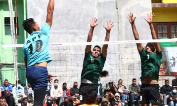 गण्डकी र एपिएफ ढोरपाटन भलिबलको फाइनलमा