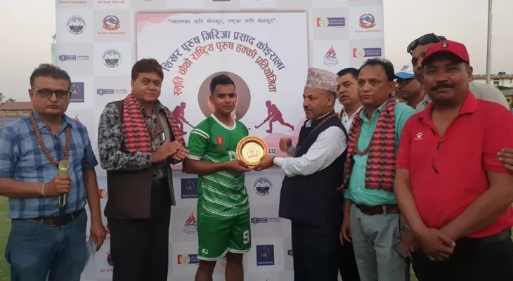 राष्ट्रिय हक्की प्रतियोगिता : आर्मीले पुलिसलाई हरायो