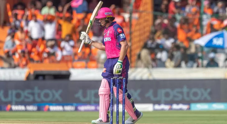 Injury concerns for Jos Buttler in the 2023 IPL against DC