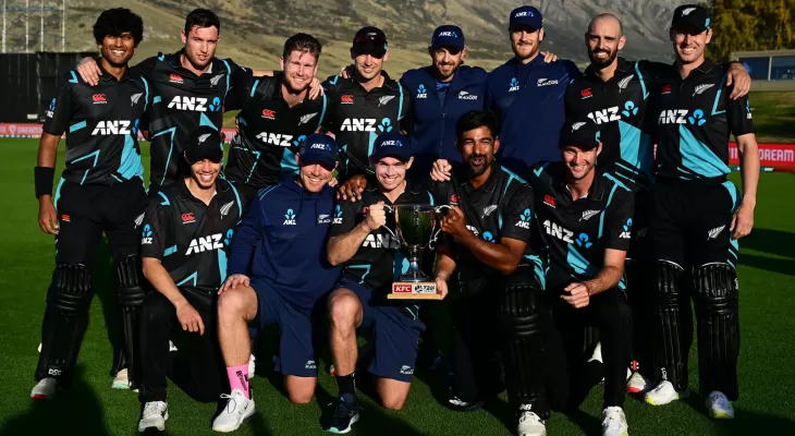 तेस्रो टी–२० मा न्युजिल्याण्ड ४ विकेटले विजयी