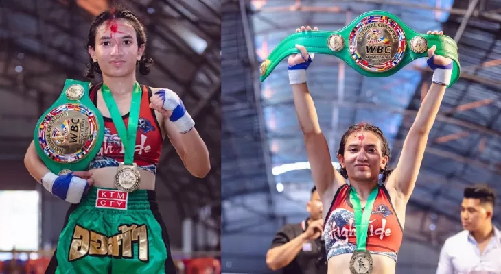 करिश्मालाई डब्लुबीसी मुवाँथाईको उपाधि