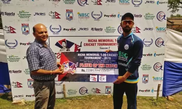 ऋचा मेमोरियल टी–२० क्रिकेटमा एनबीएससी र पुलिसको दोस्रो जित