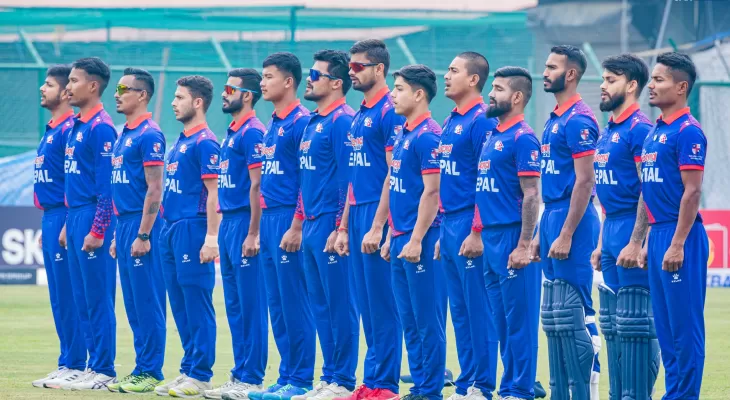 ओमानविरुद्धको खेलमा नेपालले टस हारेर ब्याटिङ गर्दै