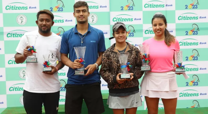 अभिषेक र अभिलाषालाई टेनिस उपाधि