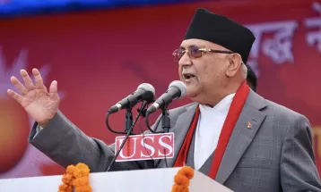 नेपाली क्रिकेट खेलाडीलाई एमाले अध्यक्ष ओलीको बधाई