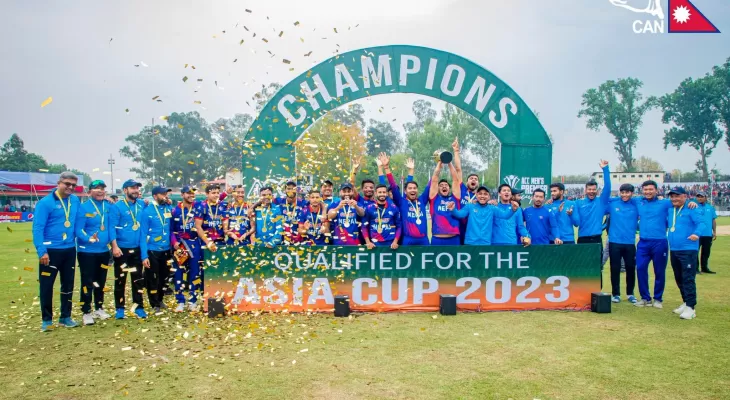 Nepal wins ACC Men's Premier Cup