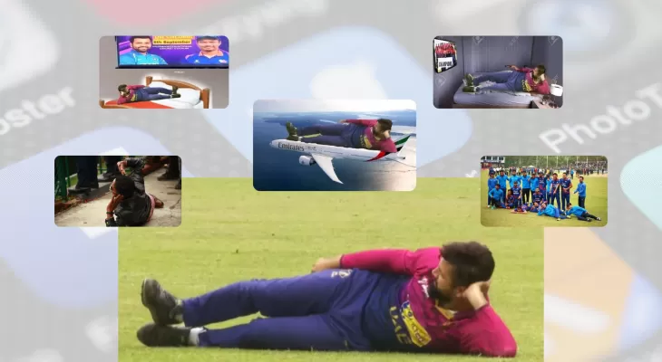 ट्रोल बने क्रिकेटर रोहन मुस्तफा (फोटो फिचर)