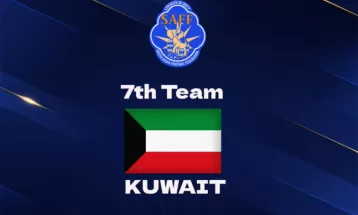Kuwait will compete in the SAFF Championship